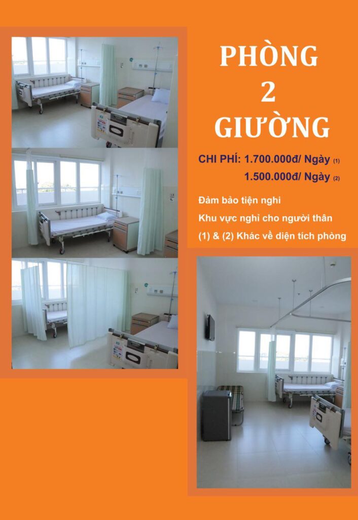 giá phòng dịch vụ bệnh viện Hùng Vương