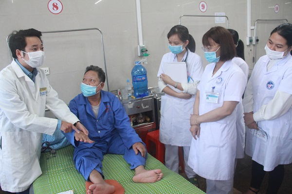 Đội ngũ bác sỹ của bệnh viện Đa khoa tỉnh Ninh Bình